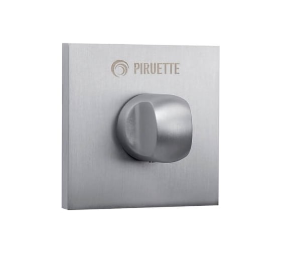 Сантехническая завертка PIRUETTE KINETIC WC L12 MATTE CHROME 34201105