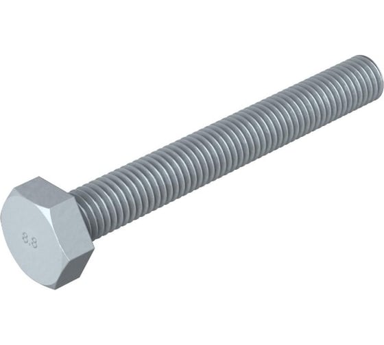 Болт с шестигранной головкой OBO Bettermann DIN 933 SKS M12x80 мм, ZL, 50 шт. в упаковке 3156796 1