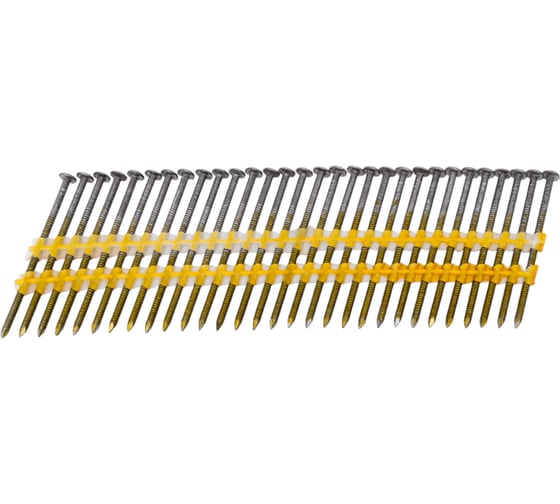 Гвозди реечные 21 градус кольцевая накатка BlackWeld 6000 шт. 2,5x60mm 1243bw