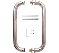 Ручки-скобы AVERS HC-0901-25/300-INOX-NI 28064