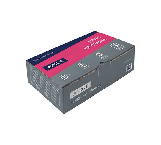 Ручки на планке APECS HP-55.0623-CR 11459