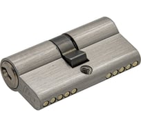 Цилиндровый механизм РемоКолор 60 мм, SN, ключ-ключ, англ. ключ 70-1-562