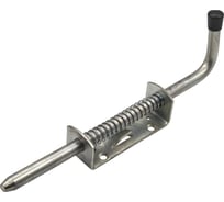 Задвижка дверная оцинкованная РемоКолор с пружиной, "закрыто", 14x300мм, (шт.) 70-0-154