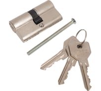 Цилиндр CISA серии С2000, ключ-ключ, 60 мм, (30x30), никель 1.0G300.07.0.12