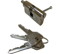 Цилиндр CISA серии С2000, ключ-вертушка, 70 мм, (35x35), никель 1.0G302.13.0.12