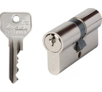 Цилиндр CISA серии С2000, ключ-ключ, 80 мм, (40x40), никель 1.0G300.18.0.12