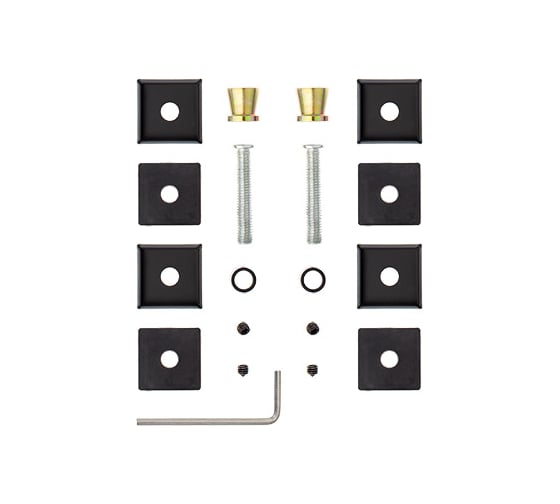 Ручки-скобы AVERS Square HC-0920-40*20/800-INOX-BLM 34412
