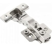 Петля GTV SILENTO PRO накладная клиповая без пружины, с ответной планкой H-0, с 3D регулировкой, без еврошурупа ZP-SLCA09-3DBEO
