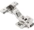 Петля GTV SILENTO PRO внутренняя клиповая без пружины, с ответной планкой H-0, с 3D регулировкой, без еврошурупа ZP-SLCA07-3DBEO 1