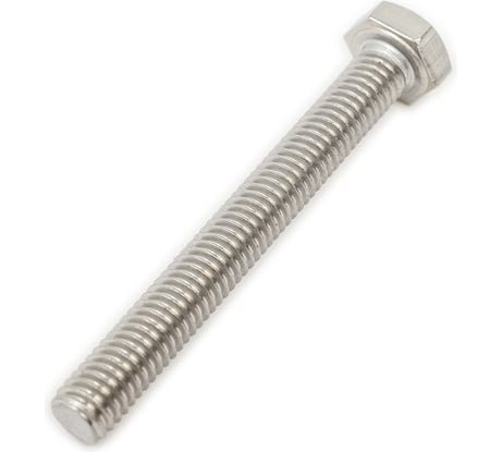 Болт Метиз-Эксперт М6х50 нерж. А2 DIN 933 уп. 100 шт. БП-00046481