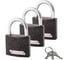 Замки навесные AVERS PD-01-50-Blister (3Locks+3Keys) 00030919 1