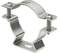 Дистанционная крепежная скоба OBO Bettermann 17-20 мм (с продольным отверстием) из нержавеющей стали А2, 25 шт. в упаковке 1362984