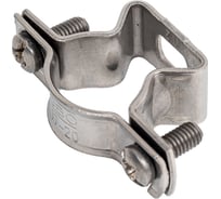 Дистанционная крепежная скоба OBO Bettermann 17-20 мм (с продольным отверстием) из нержавеющей стали А2, 25 шт. в упаковке 1362984