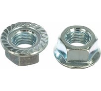 Гайка STARFIX М4 с фланцем, цинк, DIN 6923, 1000 шт. SMC1-66039-1000