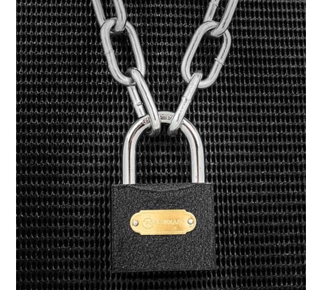 Замок навесной Forcekraft FK-W-Black/FB/63(60382)