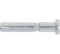 Штифт цилиндрический с шляпкой и с одной проточкой ТРИЗАМ 5x30 мм, сталь оцинкованная, 20 шт. TRZ0527