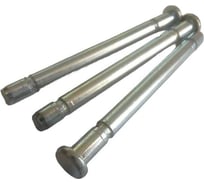 Штифт цилиндрический с шляпкой и с двумя проточками ТРИЗАМ 5x64 мм, сталь оцинкованная, 20 шт. TRZ0530