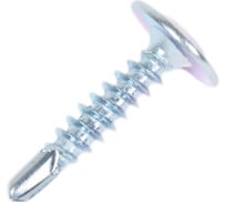 Саморез по металлу ЖЕСТЬ с прессшайбой, сверло, 4,2x19, 500 шт., контейнер УТ-00009245