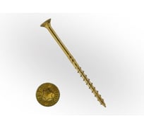 Саморез конструкционный ЖЕСТЬ потай, Torx, желтый цинк, 5x70, 200 шт., пакет УТ-00002447