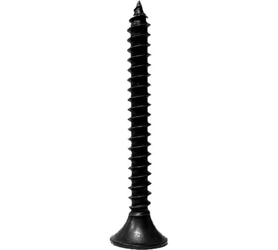 Саморез по металлу усиленный ЖЕСТЬ "Русский Саморез", черный, 3,5x45, 200 шт., контейнер УТ-00010862