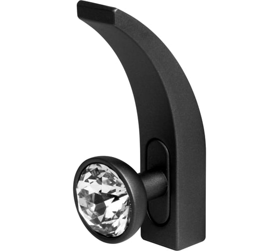 Крючок настенный AJAX MB-LM/K-004 BL черный 49159