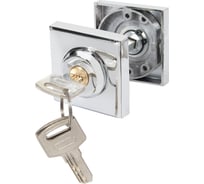 Ручка поворотная с фиксацией ключом AJAX BK6.FIX.JK CP-8 хром 49805