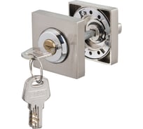 Ручка поворотная с фиксацией ключом AJAX BK6.FIX.JK SN-3 матовый никель 49803