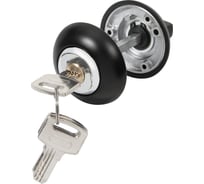 Ручка поворотная с фиксацией ключом AJAX BK6.FIX.JR BL-24 черный 49819