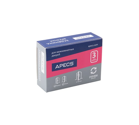 Задвижка врезная APECS L-0126-BLM 31403