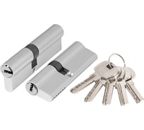 Цилиндровый механизм AJAX AX 200/100 AX2000Key100 mm 45+10+45 CP хром, 5 ключей 47973