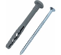 Дюбель-гвоздь Gigant 6x60 грибовидная манжета полипропилен 1000 шт 123857