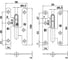 Правая петля Amig латунь 405-10 (IZ) 2