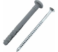 Дюбель-гвоздь Gigant 6x60 грибовидная манжета полипропилен 100 шт 123859