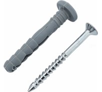 Дюбель-гвоздь Gigant 6x40 грибовидная манжета полипропилен 300 шт 123863