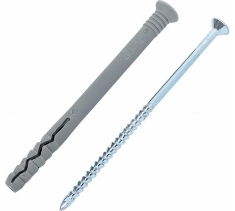 Дюбель-гвоздь Gigant 8x100 потайная манжета полипропилен 100 шт 123864