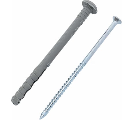 Дюбель-гвоздь Gigant 6x80 грибовидная манжета полипропилен 100 шт 123865