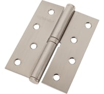 Петля съемная FUARO IN4430SR-BL SN правая 413/BL-4 100x75x2,5 матовый никель, блистер 23973