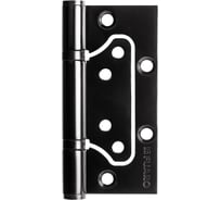 Петля из нержавейки универсальная без врезки FUARO IN4500W INOX 304 BL 500-2BB 100x2,5 черный, 2 шт. 49125