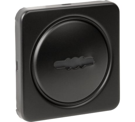 Накладка FUARO на сувальдный замок ESC.S-auto.MSC/K.62 с авт.шторками BL-24 черный, 1 шт. 49739