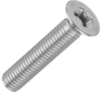 Винт ПАРТНЕР DIN965 3x12 мм, полная резьба, потайная головка, нерж. ст. А2, 10 шт., пакет ФАС 9553 10 70