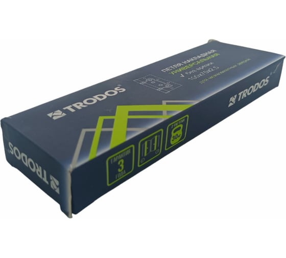 Навес Trodos 100x75x2,5 без врезки, б/к, 2шт бронза 201041
