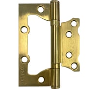 Навес Vrata 100x75x2,0 без врезки, б/к, 2шт золото матовый 208322