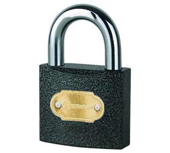 Замок навесной Forcekraft FK-W-Black/FB/38(60380) 1