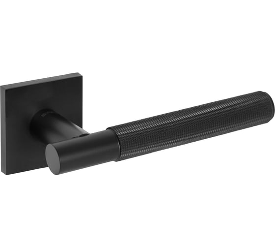 Ручка раздельная FUARO K.RL52.ABRASIVE BL-24 черный, квадрат 140 мм 50091