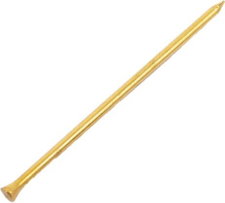 Закаленный финишный гвоздь ЕВРОПАРТНЕР латунир. 1.4х40, 140 шт. 13 0606 5