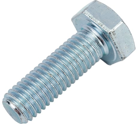 Болт ЕВРОПАРТНЕР DIN933 с шестигранной головкой, с полной резьбой, Zn, 10х30, 10 шт. 2 0352 1