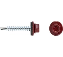 Кровельный саморез Tech-Krep КРс ZP 4.8x51 3005 винно-красный 2500 шт. 00004279