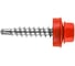 Саморез Haupt 4,8x35 мм, крашеный, 250 шт., ярко-красный (RAL 3020) 4673729052474 1