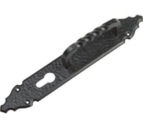 Ручка-скоба для врезного замка Amig черная 105-280х45