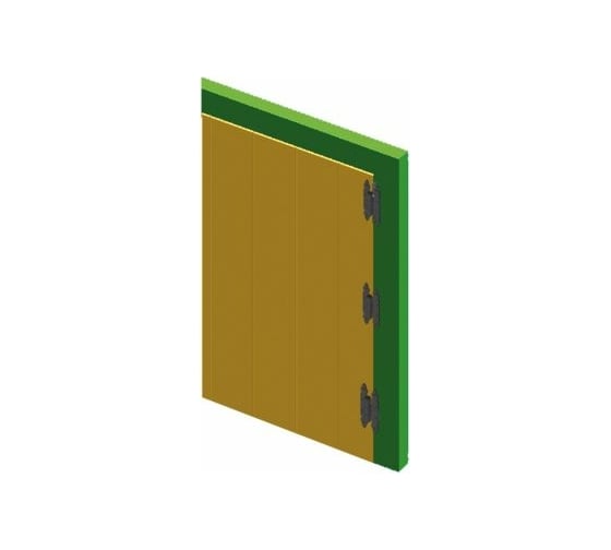 Накладная петля Amig черная 9100-200х90х4